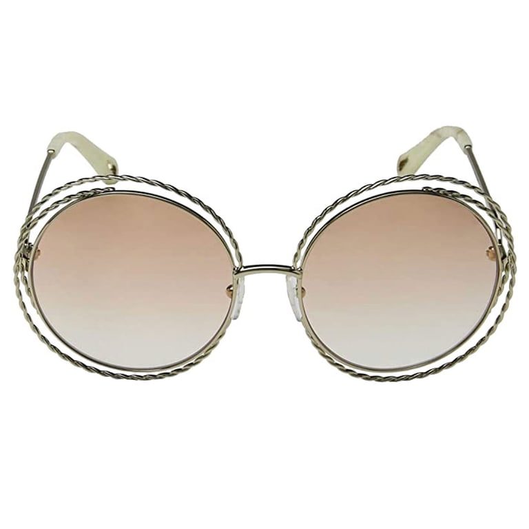 Chloe Peach Round Ladies Sunglasses CE114ST 724 58 - Walmart.com display picture 3