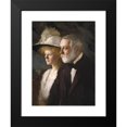 thumbnail image 2 of Edmund Charles Tarbell 19x24 Black Modern Framed Museum Art Print Titled - Henry Clay and Helen Frick, 2 of 5
