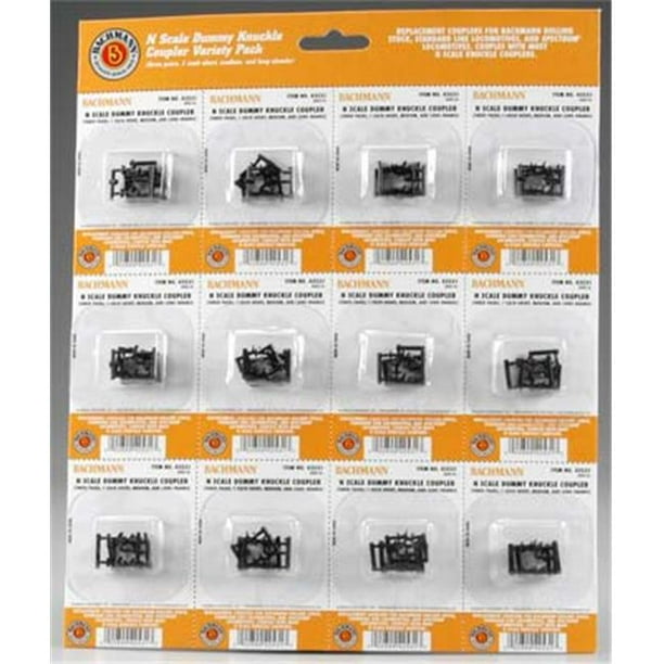 Bachmann BAC42531 N Dummy Knuckle Couplers 3Pack