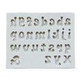 thumbnail image 1 of Silicone DIY Mold Interesting Home Bakery Alphabet Number Baking Tools Cakes Making Mould Cake Decorating Tool Kitchen Gadget Small letters, 1 of 7