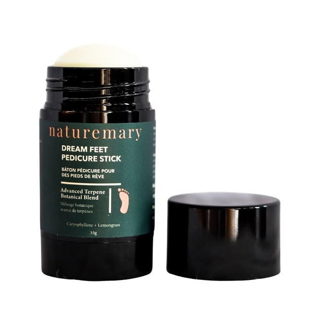 Naturemary Dream Feet Barra de Pedicura, Bálsamo para Pies Secos, 35 g