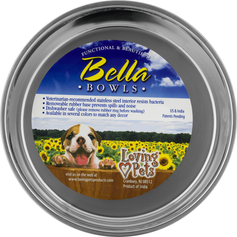 Loving Pets Murano Blue Bella Bowl