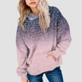 thumbnail image 2 of Gibobby Hoodies for Teen Girls Casual Fashion Gradient Oversized Long Sleeve Hooded Sweatshirt Kids Cozy Pullover Tops with Pockets(Light Pink,5-6 Years), 2 of 6