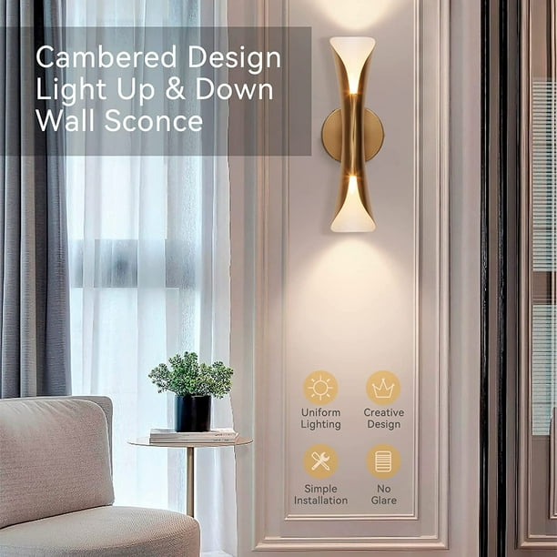 Decorative gold wall sconces deals