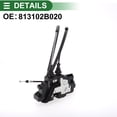 thumbnail image 3 of Motor del actuador de bloqueo de puerta de potencia del lado del conductor delantero izquierdo de Unique Bargains para Hyundai Santa Fe 2007-2009 con cable No.813102B020, 3 of 8