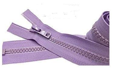 Vislon Zipper YKK Number 5 Medium Weight Molded Plastic Separating MADE in USA
