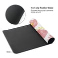 thumbnail image 6 of ZNDUO Large Rubber Mouse Pad Non-slip Desk Mat Pink Watercolor Flowers Rubber Desk Pad Mousepad Keyboard Pad for Home Office, 15.8" x 29.5", 6 of 9