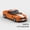 ORANGE, variant on CNV Ford Mustang Building Blocks, 17x7.5x4.5cm Sports Car with Racing Stripes, 4 Color Choices, Compatible with Major Bricks, Kids Birthday Gift & Car Toy
