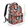 thumbnail image 2 of Fotbe Cool Flamingo Pattern Casual Backpack for School, Travel, and Outdoor Activities - Durable, Lightweight, and Comfortable, 2 of 5