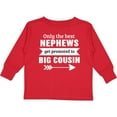 thumbnail image 3 of Inktastic Only the Best Nephews Get Promoted to Big Cousin Boys or Girls Long Sleeve Toddler T-Shirt, 3 of 5