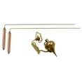 thumbnail image 1 of Chendee 2 Pieces Copper Divining Rods Metal Detector For Divination/Treasure Tools,B, 1 of 5