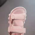 thumbnail image 6 of Sopiago Girls Sandals Open-Toe Summer Outdoor Child Sport Athletic Lightweight Sandals for Toddler Girls Pink,3 (Toddler/Little Kid/Big Kid), 6 of 7