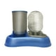 thumbnail image 1 of Dispensador Doble para Perro Gato Bebedero y Comedero MascotasyAccesoriosMX Doble Comedero y Bebedero Color Azul, 1 of 3