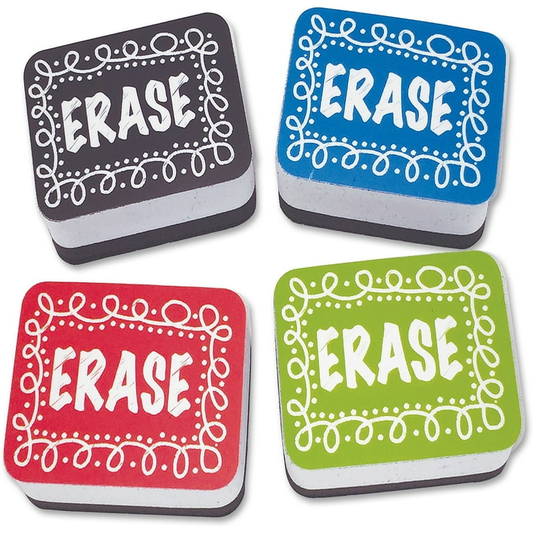 Ashley Colors Design Mini Whiteboard Eraser - 2 Ashley Colors Design Mini Whiteboard Eraser - 2