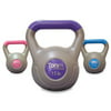 Vinyl Kettlebell Set, 30-Pound, Resistance training with kettlebells is demanding, results-oriented strength and fitness regimen that helps develop power.., By Tone Fitness Ship from US