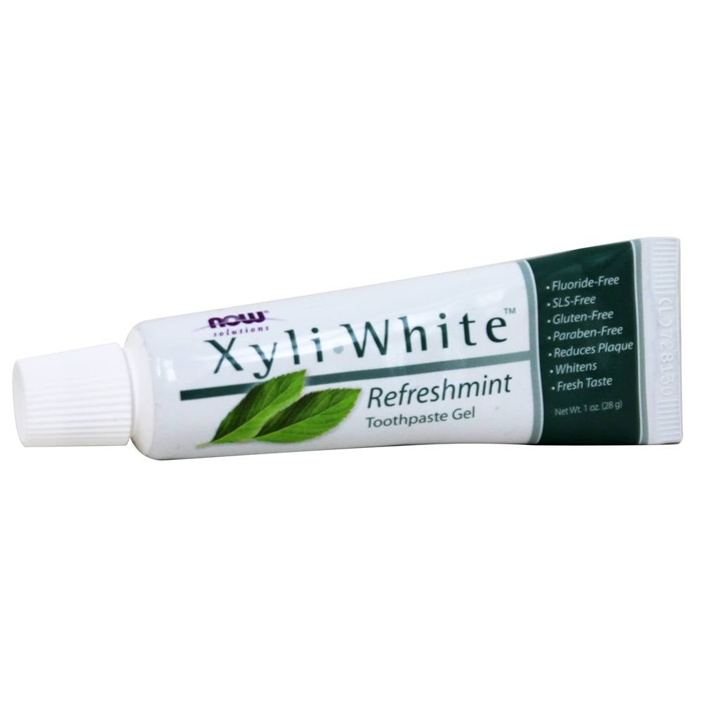 NOW Foods XyliWhite Toothpaste Gel Refreshmint 1 oz.