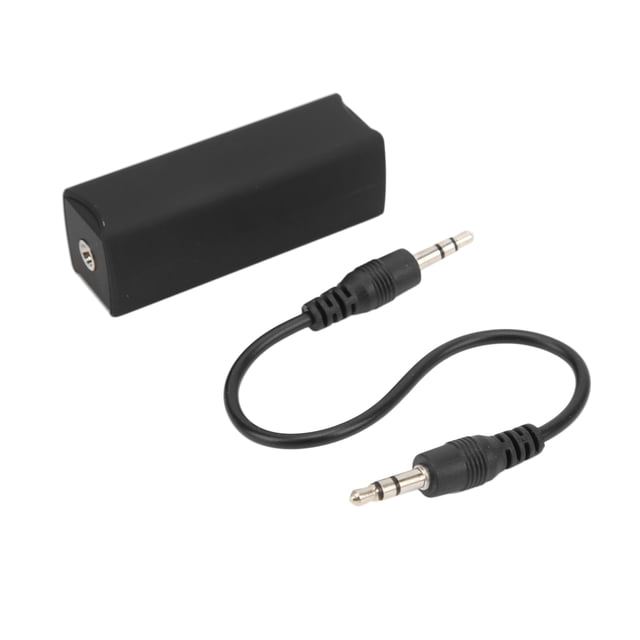 Aislador de ruido de audio, 3,5 mm/0,14 pulgadas, filtro de ruido de bucle de tierra, filtro de ruido de audio, funcionalidad inteligente