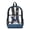 American Bald Eagle Pattern, variant on Whosucclay Frog Chef Cooking Clear Bag Adjustable Straps Heavy Duty Transparent Clear Backpack with Lightweight PVC, Middle School High School Bag