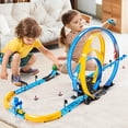 thumbnail image 2 of Set de Pista de Carreras MSKOLER 42 Piezas con 4 Autos para Niños, 2 of 8