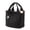 Black, variant on Large Capacity Canvas Handbag, Usupdd Multi-Compartment Lunch Box Bag Work Storage, Versatile Tote for Office School Daily Travel with Zipper Closure, Black
