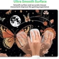 thumbnail image 4 of Mouse Pad,Desk Mat,Computer Mouse Pad + Cute Coasters,35.4"x15.7" with Non-Slip Black Rubber Base Mouse Pad,for Mouse Pads for Laptop,Gaming Office & Home,Washable Mousepad,Butterfly and Moon, 4 of 6