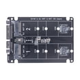 thumbnail image 2 of Dual NGFF to Adapter 2 Port M.2 SSD B Key to SATA3.0 6Gbps Converter for 2230 2242 2260 2280 M2 SSD for PC, 2 of 6