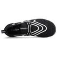 thumbnail image 4 of Hicooer Coolcsea Men’s and Women's Fashion Beach Water Shoes Aqua Socks for Pool Sand Swim Black White, 4 of 5