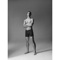 thumbnail image 5 of Calvin Klein Men's Cotton Classics 5-Pack Boxer Brief, Black Bodies W/Ponderosa Pine, Galaxy Grey, Black, KEWL Lime, Natural Grey, Large, 5 of 6