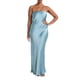 thumbnail image 3 of VISgogo Vestido sin mangas sin espalda para mujer, de una sola pieza elegante sin tirantes de color sólido, vestido de banquete de boda para cóctel VISgogo moda, 3 of 9