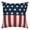 C, variant on Stars & Stripes Collection Throw Pillow Cover, USA Decorative Cushion Case for Sofa, Couch, Living Room & Bedroom, 17.72" x 17.72" (Cover Only),A