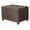 Coffee, variant on 24" Storage Ottoman, Fabric Ottoman Foot Rest Stool with Hinged Lid, Tufted Rectangle Upholstered Footstool, Load Up to 350 lb, for Living Room, Bedroom, Dorm, Beige