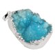 thumbnail image 4 of 3Xcharm Agate Quartz Necklace Stone Crystal Jewelry Accessory Blue, 4 of 4