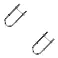 thumbnail image 1 of Thinsony Vis en U en Acier Inoxydable 304 pour Applications Marines Solide et Fiable Argent M12 2Ensemble, 1 of 6