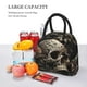 thumbnail image 5 of Balery Vintage Pattern Flower Skull Bolsa de Almuerzo para Mujeres, Caja de Almuerzo, Bolsa de Almuerzo Pequeña Impermeable, Tote de Almuerzo Reutilizable con Gran Capacidad, 5 of 6