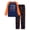 Navy & Orange Power Up, variant on Big Boys Pajamas Black & Blue Gamer 2-Piece Long Sleeve & Pants PJ Set Soft Kid Sleepwear Size 14