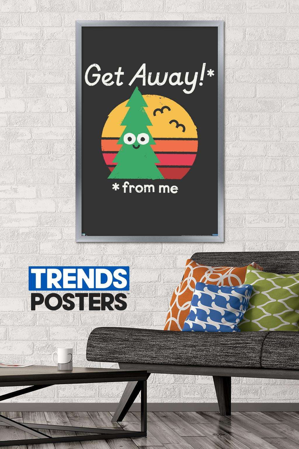 DaVid Olenick - Take a Hike Wall Poster, 22.375" x 34", Framed