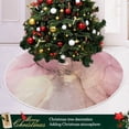 thumbnail image 6 of Coolnut Marble Christmas Tree Skirt Home Decoration Large Round Christmas Tree Skirt for Holiday Party Home Christmas Day Ornaments,35.4", 6 of 6