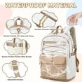 thumbnail image 4 of DAKIMOE School Backpacks for Teens Cute Girlish Middle High School Bookbag Large Capacity Lightweight Waterproof Daypack for College Students, 4 of 6