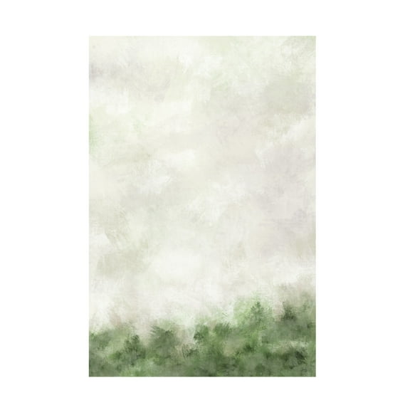 Canvas Wall Art - Line and Brush 'Wild Marsh Sky' Wall Art for Living Room, Bedroom, or Office Décor by Trademark Fine Art - 12 x 19 Inches