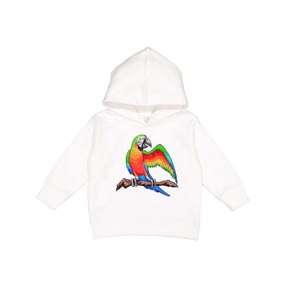 Inktastic Harlequin Macaw Parrot Toddler Hoodie