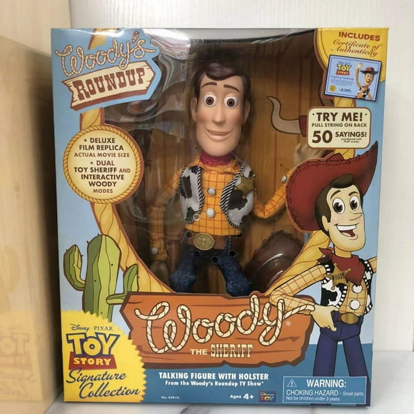 High-quality Disney Pixar Toy Story 3 Woody Action Figures Toys 36cm Collector's Edition Moving Statues Model Doll Kids Gifts