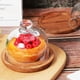 thumbnail image 2 of 2 Mantequilleras con Tapa, Soporte de Cristal para Tartas con Tapa, Soporte Exhibidor de Tartas, Soporte para Tartas con Cúpula, Plato de Degustación, Cúpula Exhibidor de Tartas, 2 of 8