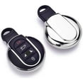 thumbnail image 2 of 1 funda de lujo para llavero de control remoto inteligente de TPU suave con 4 botones para BMW Mini Cooper, con llavero, 2 of 8