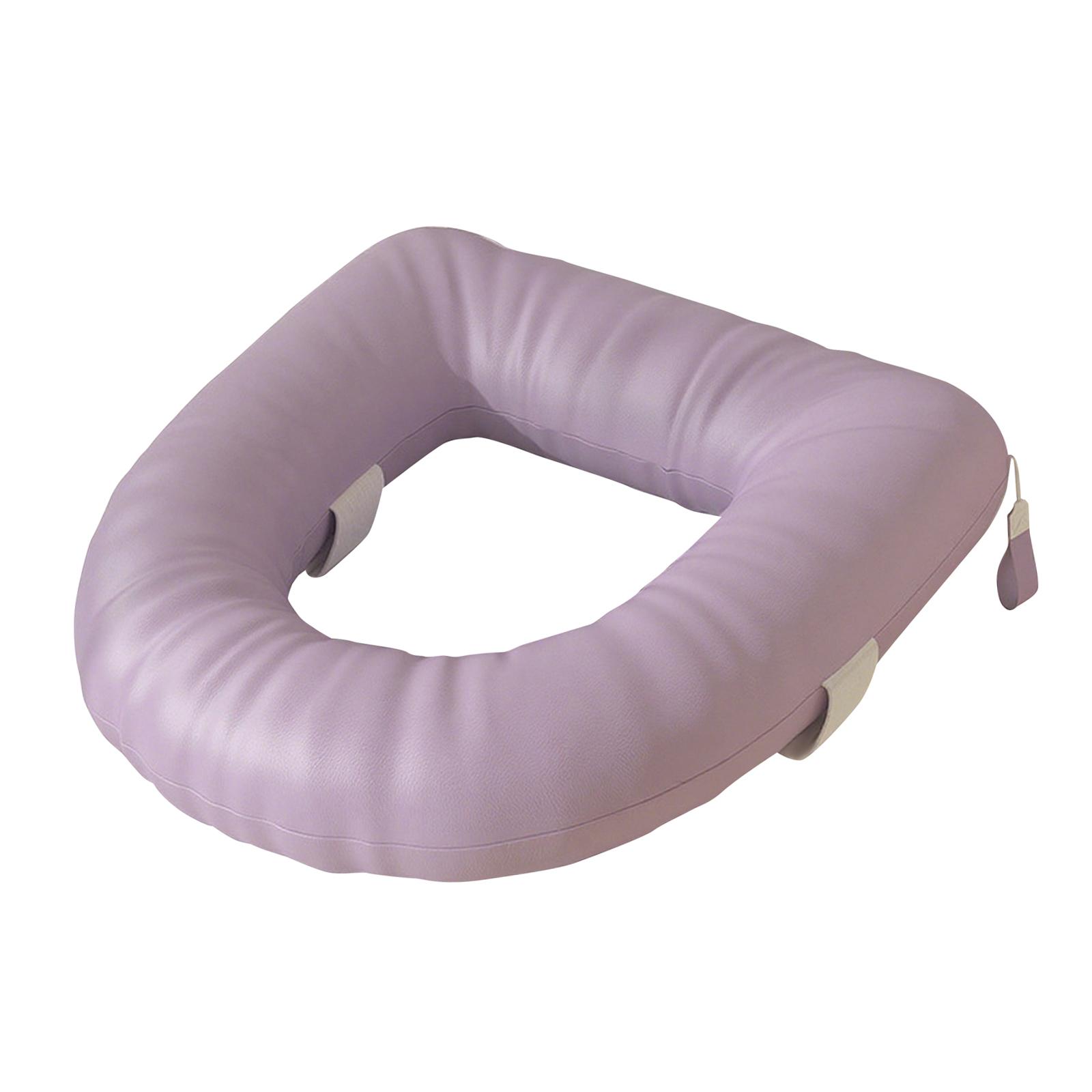 Raised Toilet Seat Soft Cushion Universal Pad Waterproof Easy Clean EVA for Elderly Bathroom Home Use