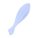 thumbnail image 1 of Rodillo facial jinwen de silicona Azul herramienta de ador facial reutilizable, 1 of 8
