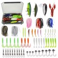 thumbnail image 2 of Kit Señuelos Pesca Juego Cebo Suave Y Duro Capa Engranaje Cuchara Plantilla Metal Minnow para Ba, 2 of 9
