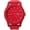 Red, variant on Men's Blue L1212 Silicone Strap Watch 2010765