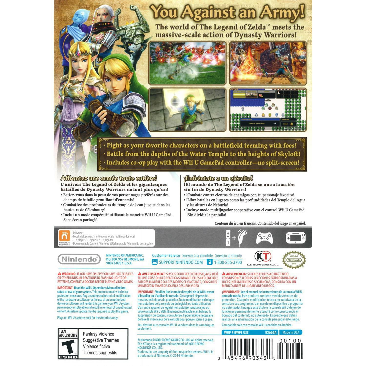 hyrule warriors wii u multiplayer