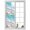 Green, variant on Teal Beige Window Privacy Film Beach Starfish Seashell Sand Sea Waves Scenery Decorative Glass Window Film UV Blocking Static Cling Non-Adhesive Sticker Covering for Home Door 29.5 x 118 inches