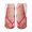 Red, variant on JeashCHAT Novel Funny 3D Printing Flip Flops Socks Group